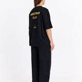 Sort Oversized Tee - Sweatshop - Gul - Alyvh