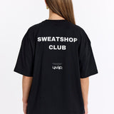 Sort Oversized Tee - Sweatshop - Lysegrå - Alyvh