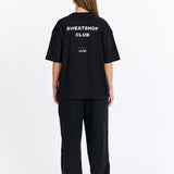 Sort Oversized Tee - Sweatshop - Lysegrå - Alyvh