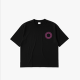 Sort Oversized Tee - Sweatshop - Pink - Alyvh
