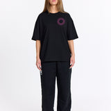 Sort Oversized Tee - Sweatshop - Pink - Alyvh