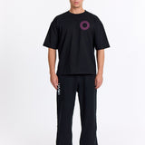 Sort Oversized Tee - Sweatshop - Pink - Alyvh