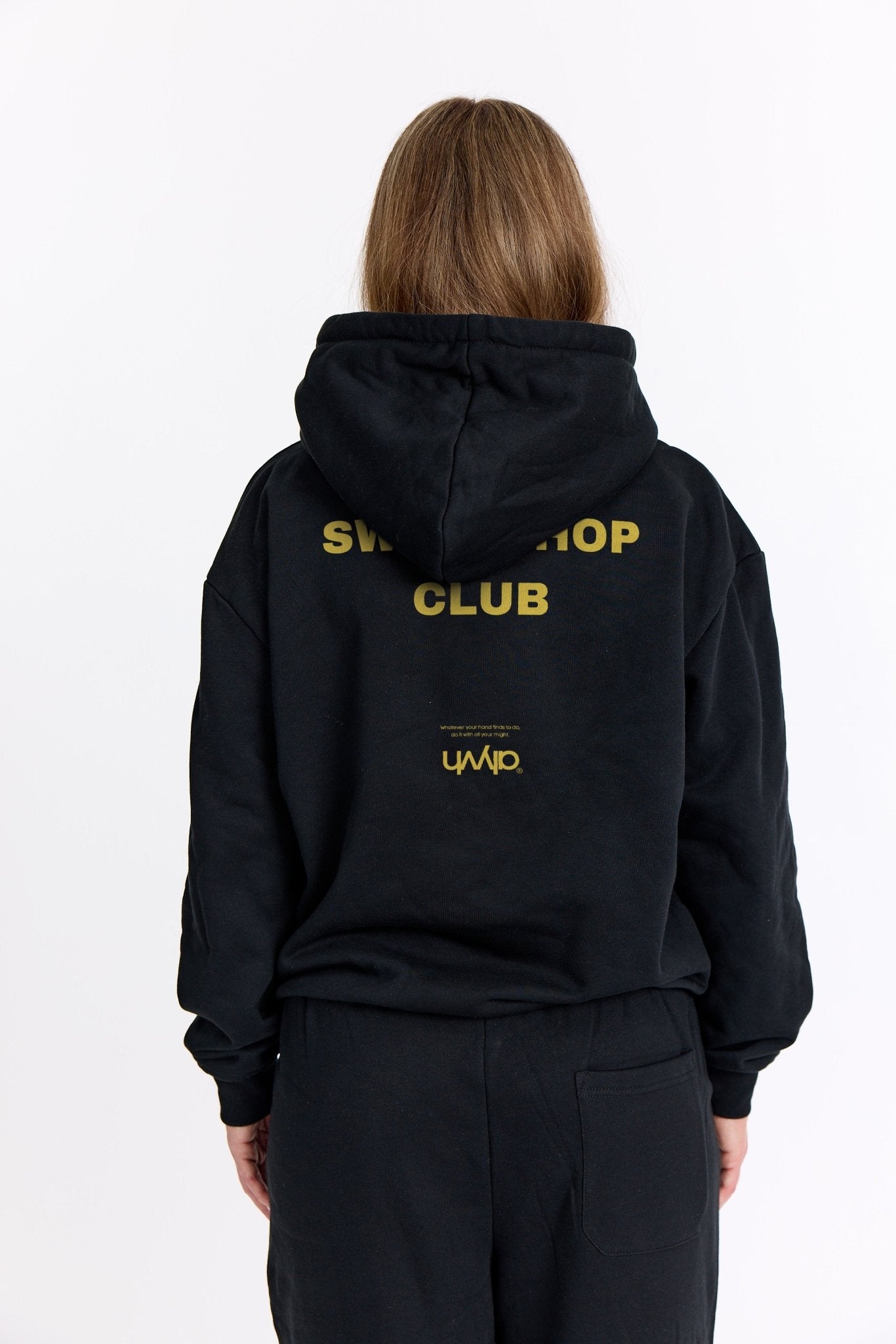 Sort Sweatshop Hoodie - Gul - Alyvh