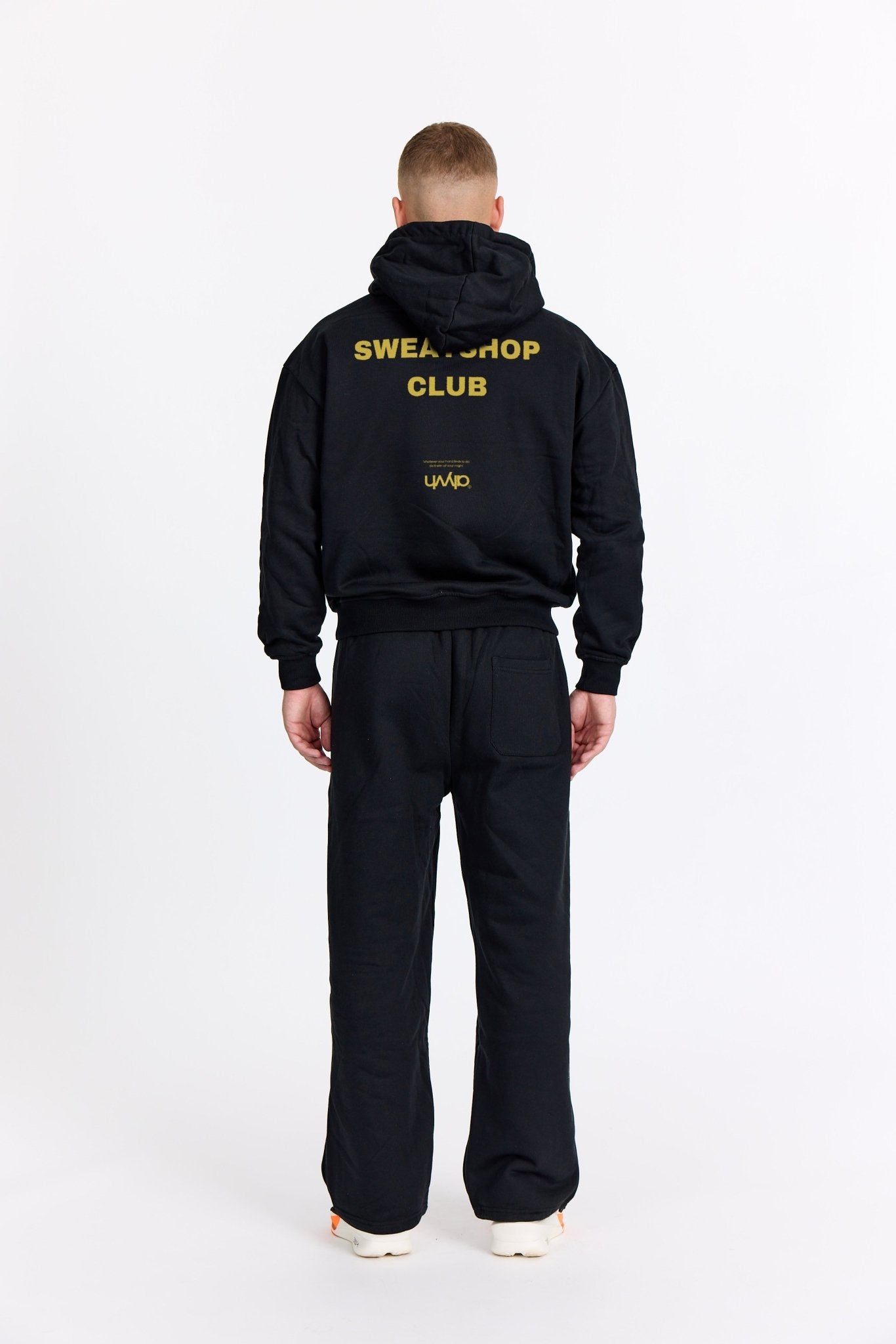 Sort Sweatshop Hoodie - Gul - Alyvh