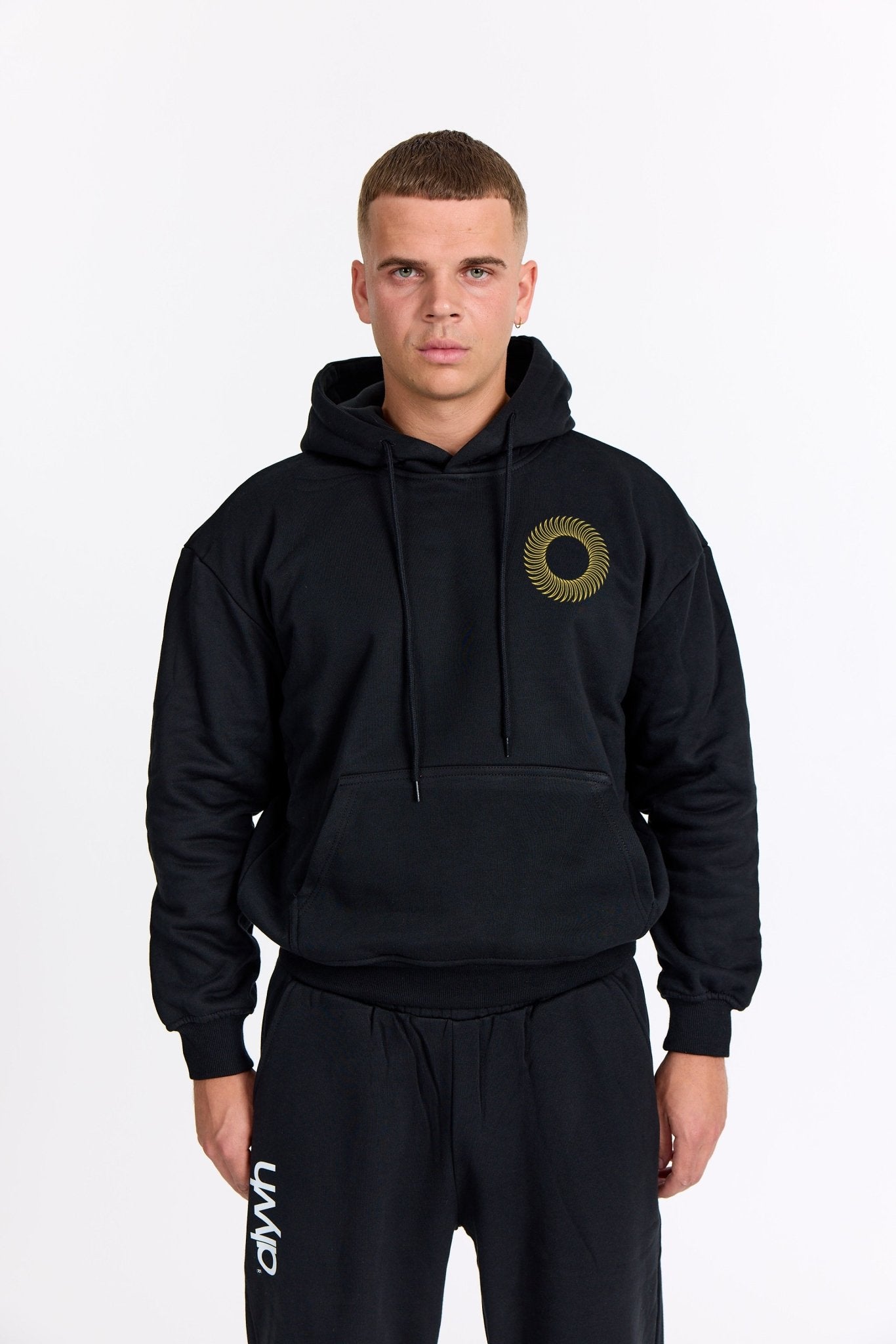 Sort Sweatshop Hoodie - Gul - Alyvh