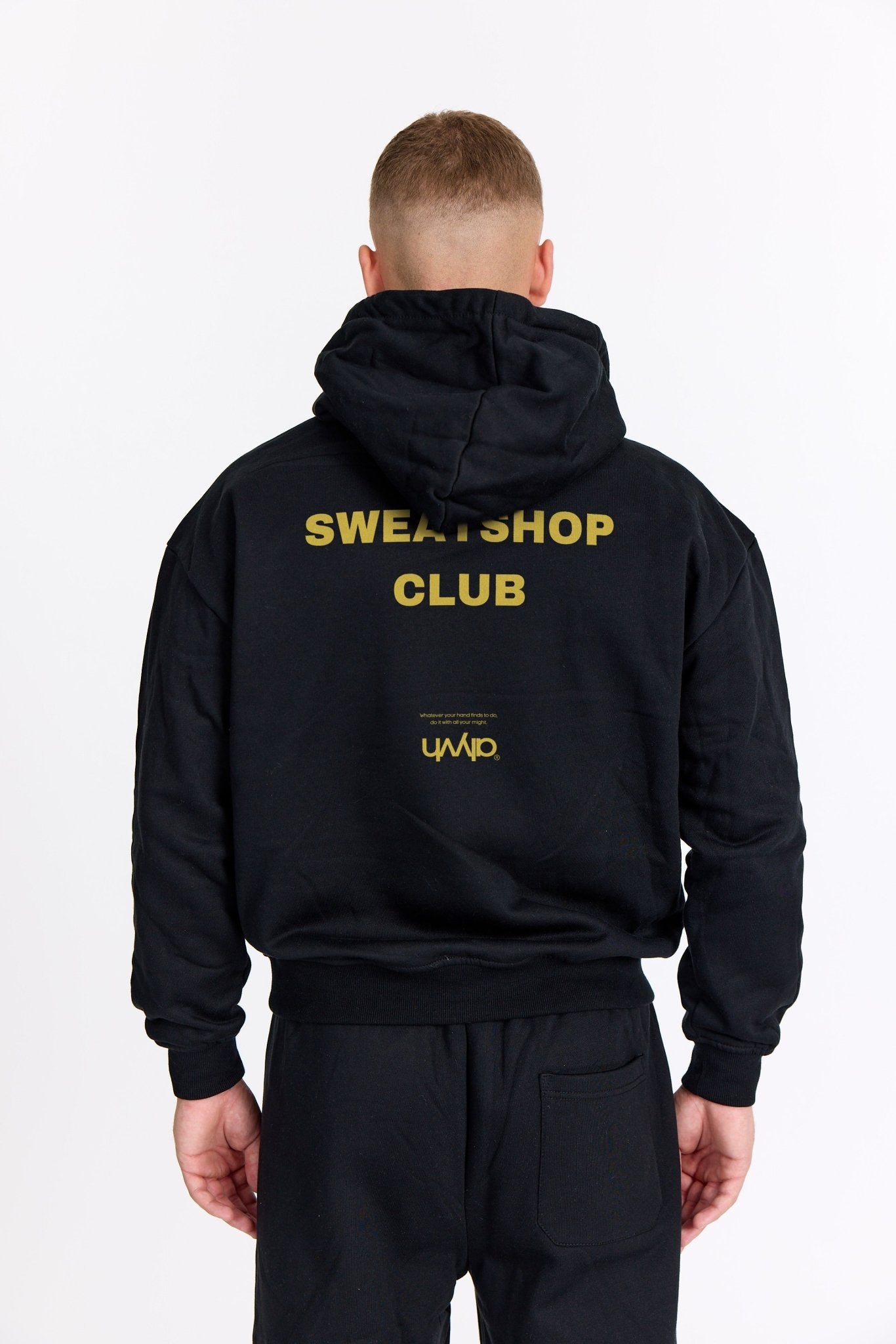 Sort Sweatshop Hoodie - Gul - Alyvh