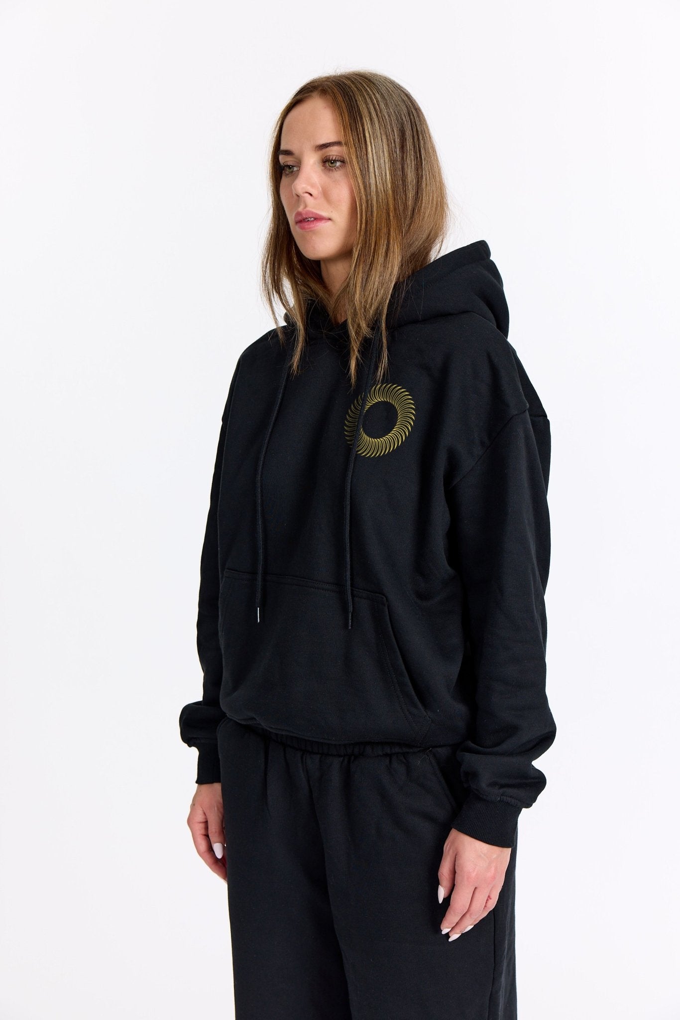 Sort Sweatshop Hoodie - Gul - Alyvh