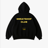 Sort Sweatshop Hoodie - Gul - Alyvh