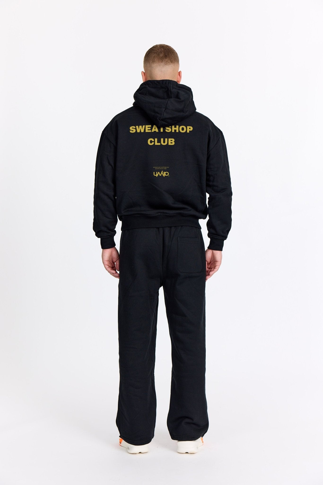 Sort Sweatshop Hoodie - Gul - Alyvh