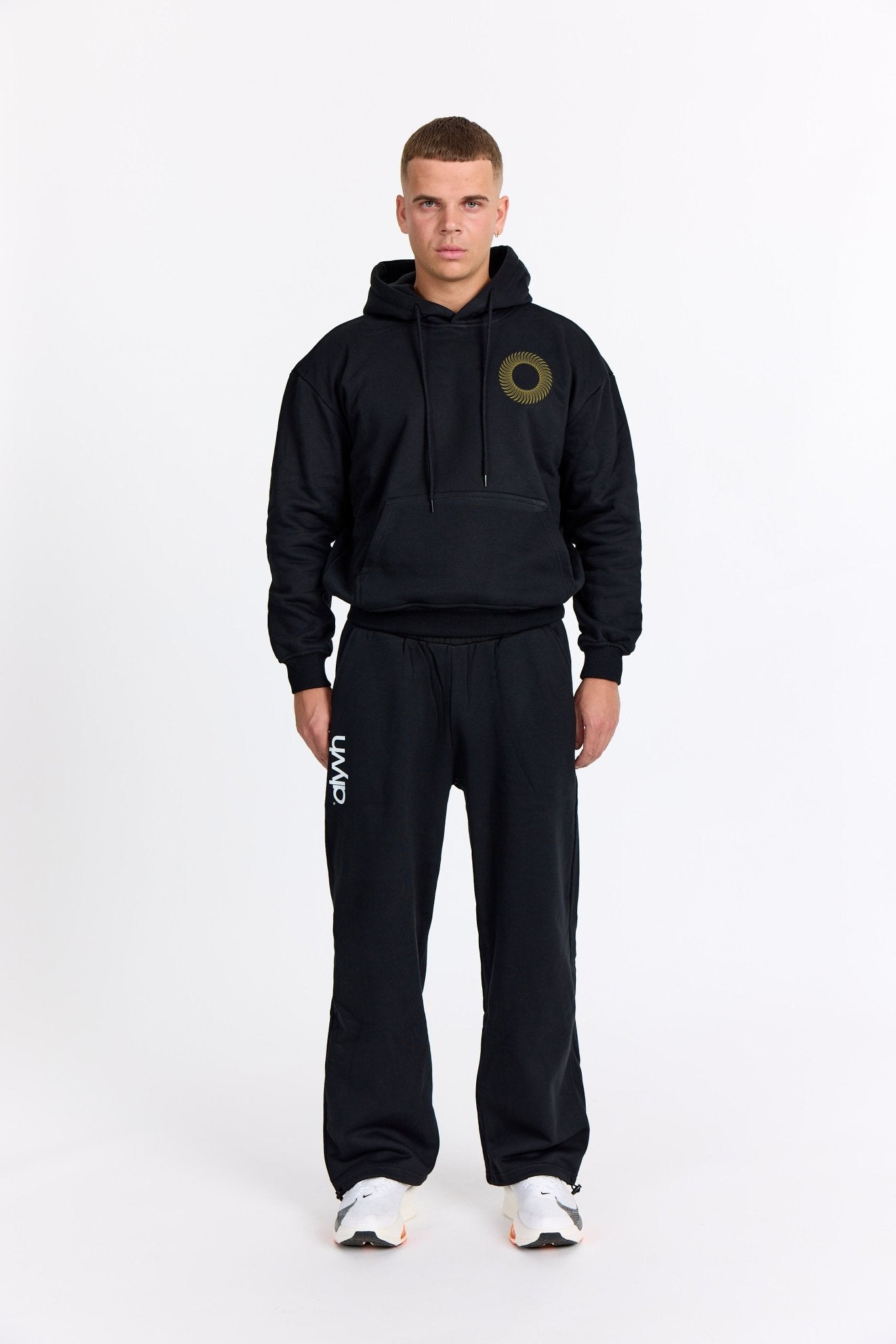 Sort Sweatshop Hoodie - Gul - Alyvh