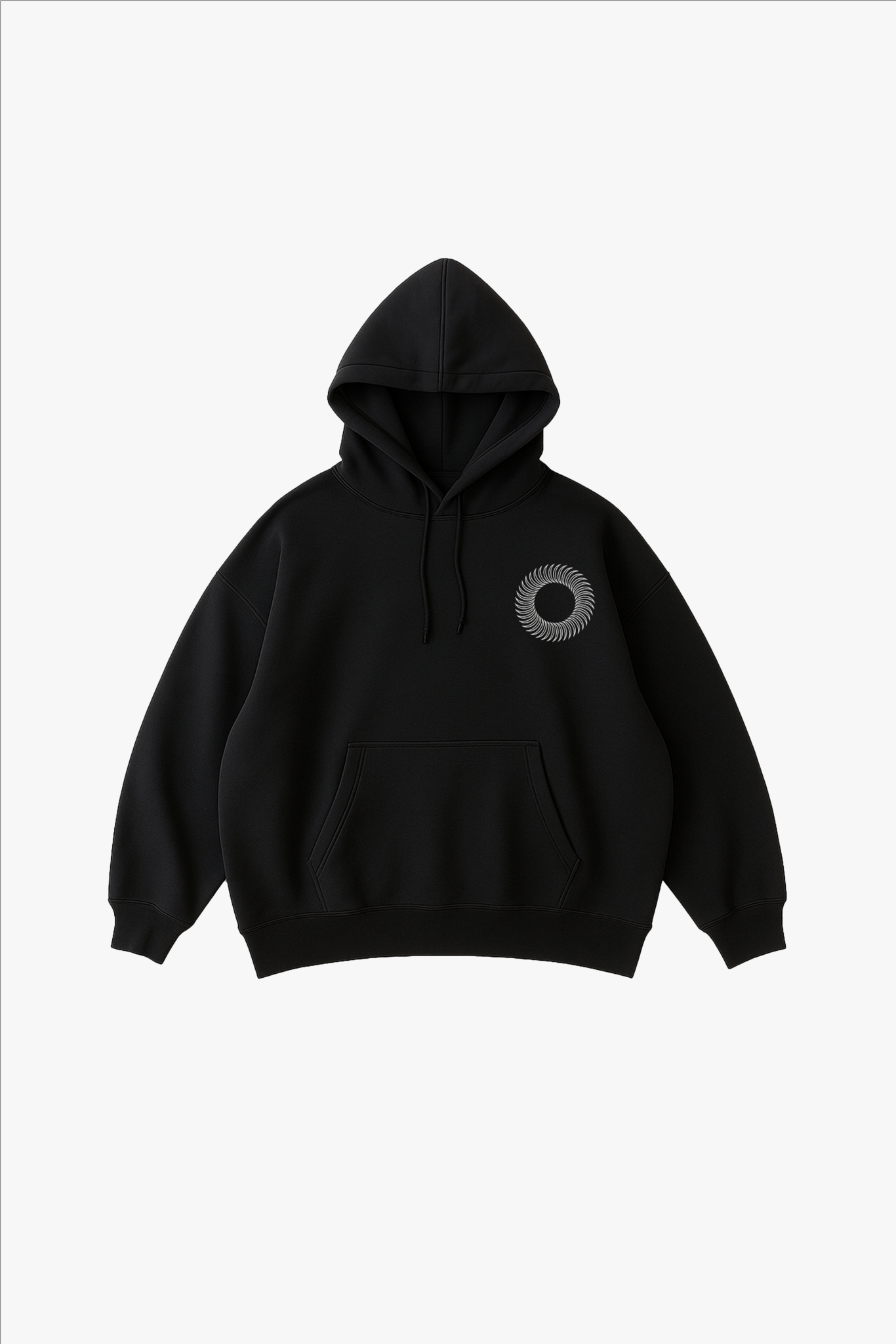 Sort Sweatshop Hoodie - Lysegrå - Alyvh