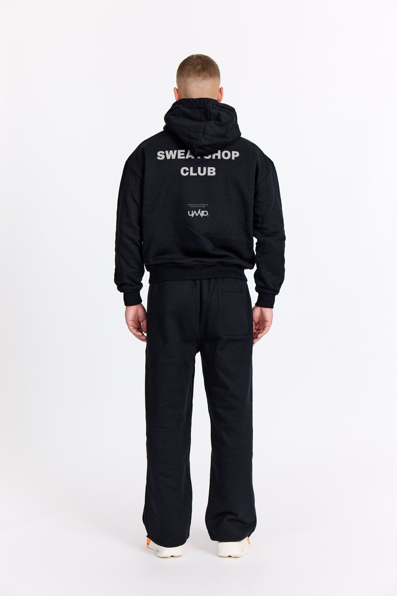 Sort Sweatshop Hoodie - Lysegrå - Alyvh