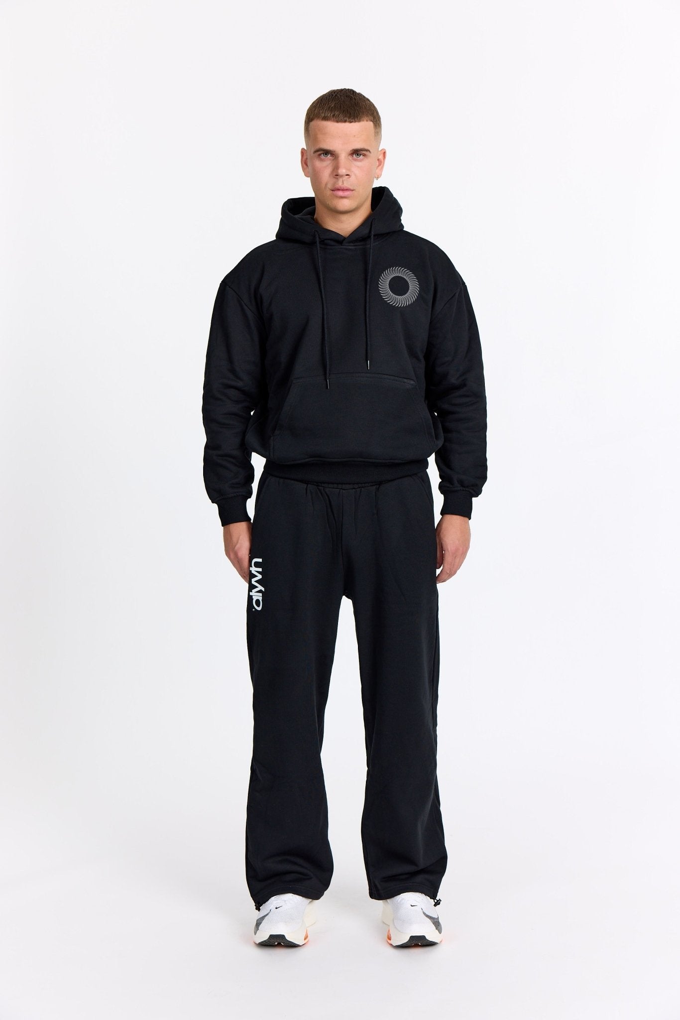 Sort Sweatshop Hoodie - Lysegrå - Alyvh