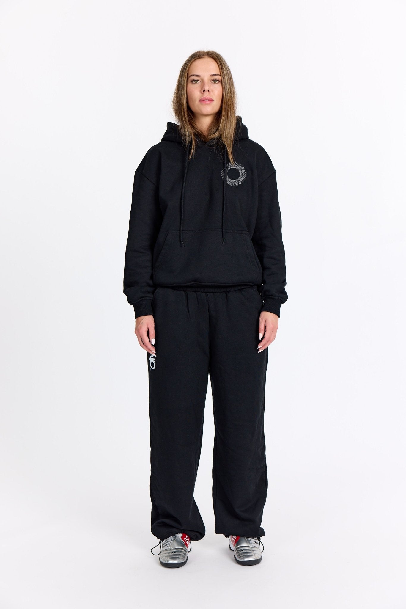 Sort Sweatshop Hoodie - Lysegrå - Alyvh