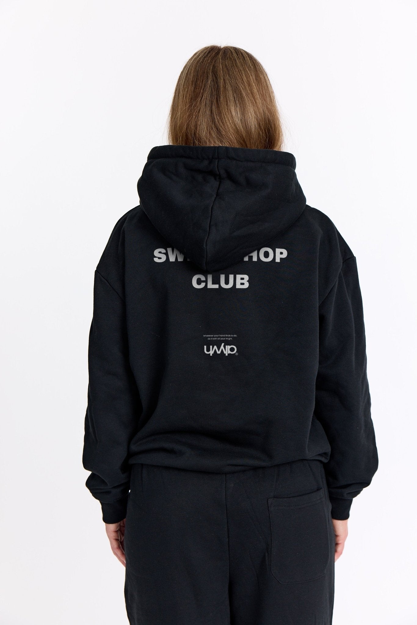 Sort Sweatshop Hoodie - Lysegrå - Alyvh