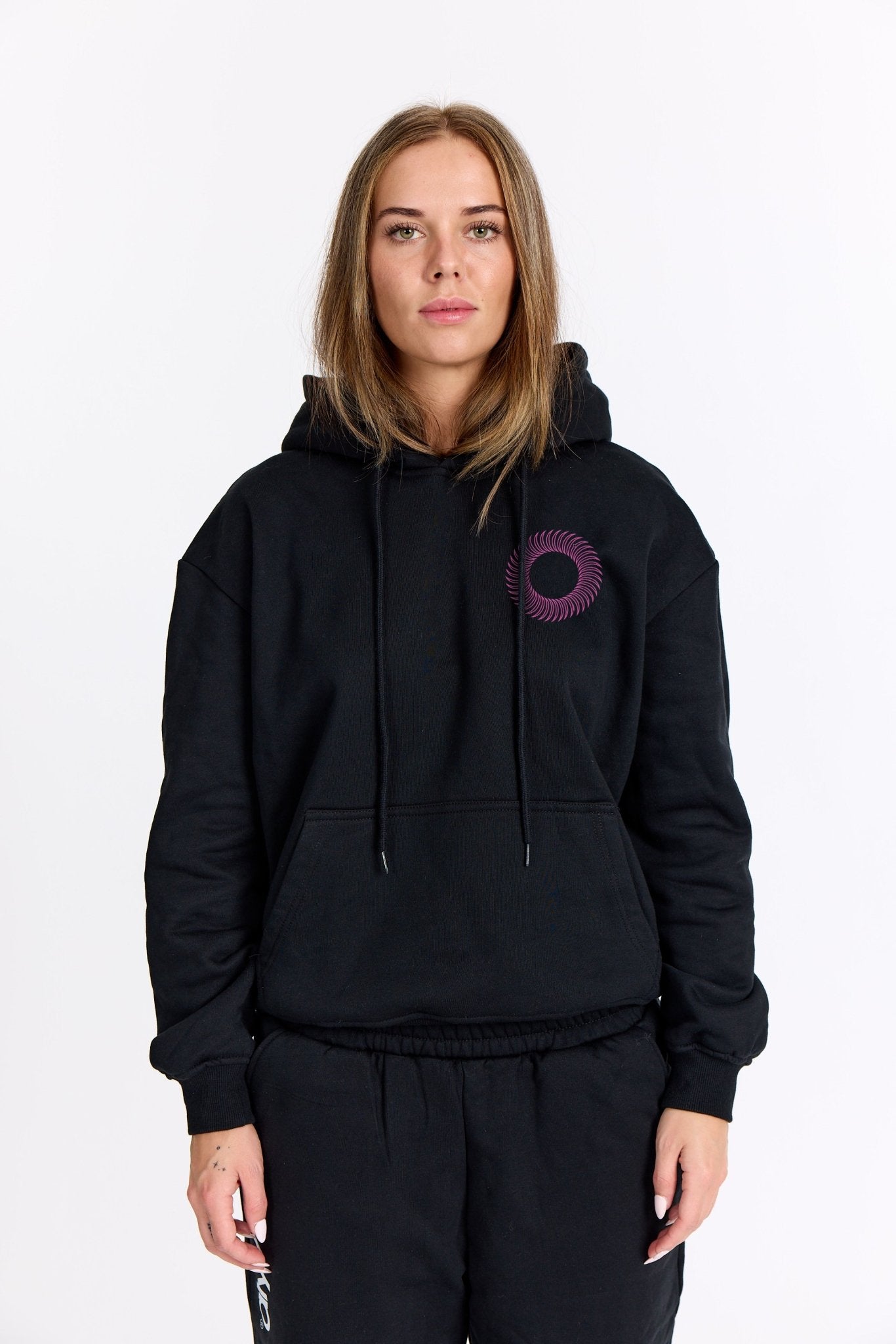 Sort Sweatshop Hoodie - Pink - Alyvh