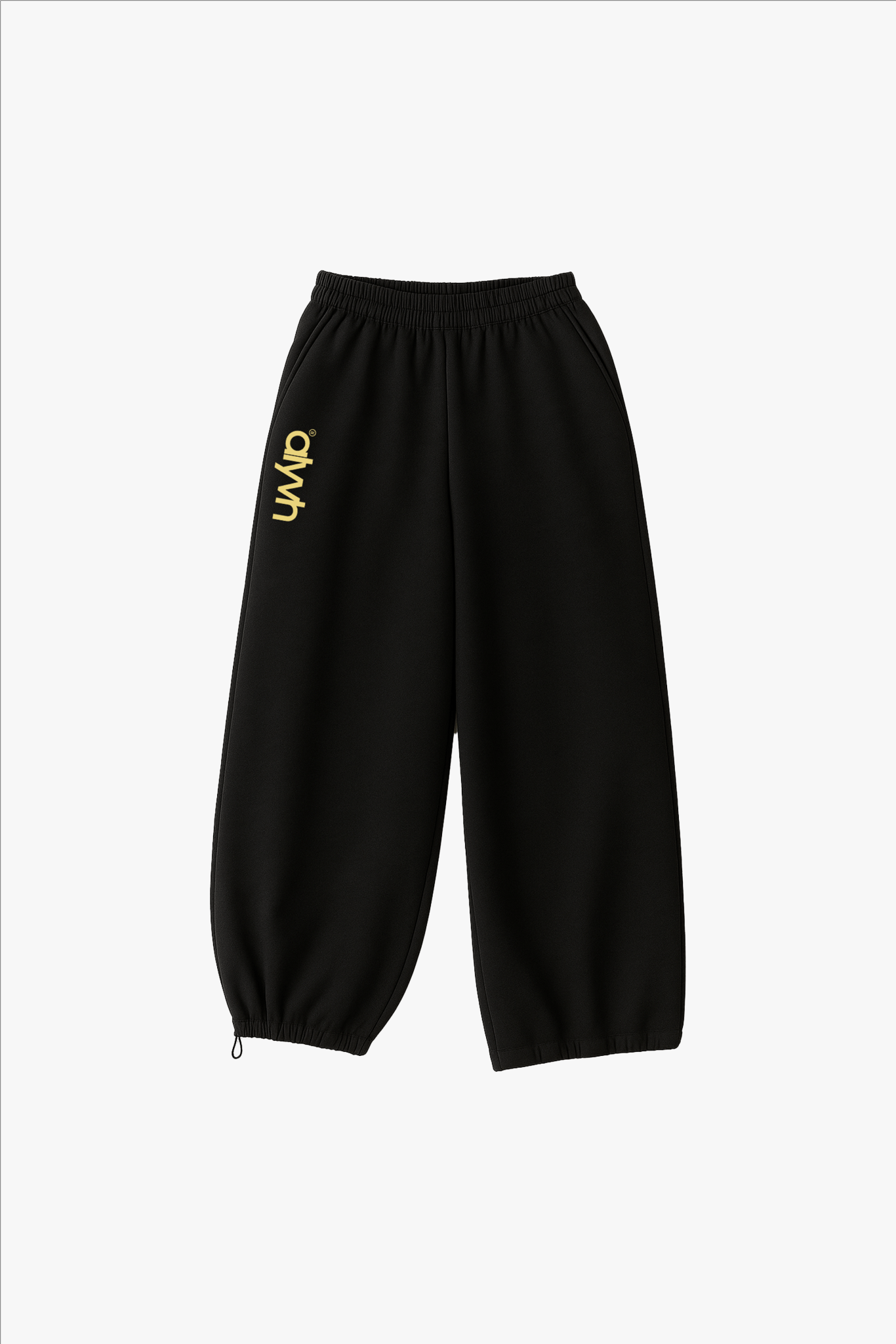 Sorte Sweatpants - Gul - Alyvh